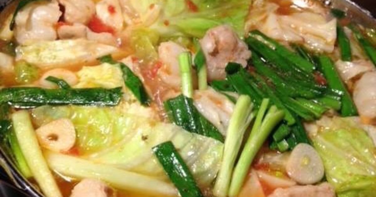 ホルモン鍋のトマト味 相模原市淵野辺の焼肉店 ホルモンビストロ瞬